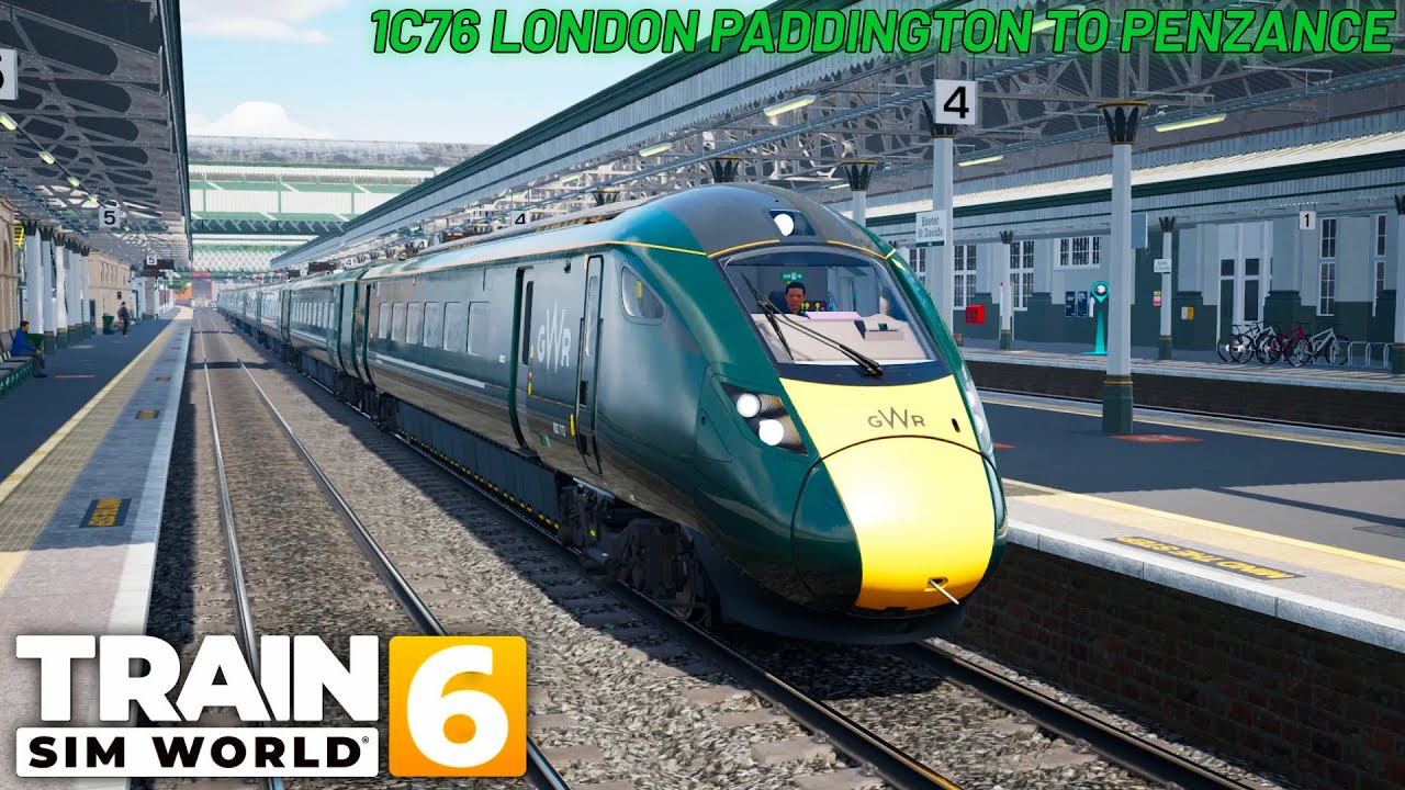 1C76 London Paddington to Penzance | Class 802 | Riviera Line | Train Sim World 6