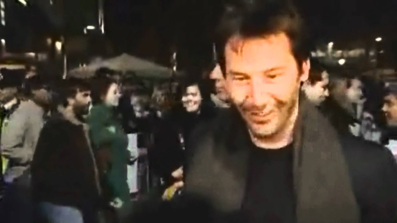 Keanu Reeves in London October 2008