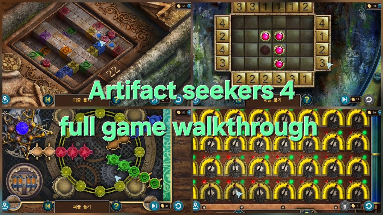 [FIVE-BN] Artifact seekers 4 full game walkthrough