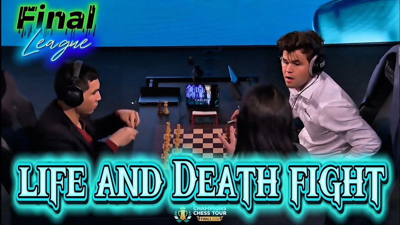 FINAL LEAGUE!!! Magnus Carlsen Vs Wesley So || Champions Chess Tour (CCT) 2024 