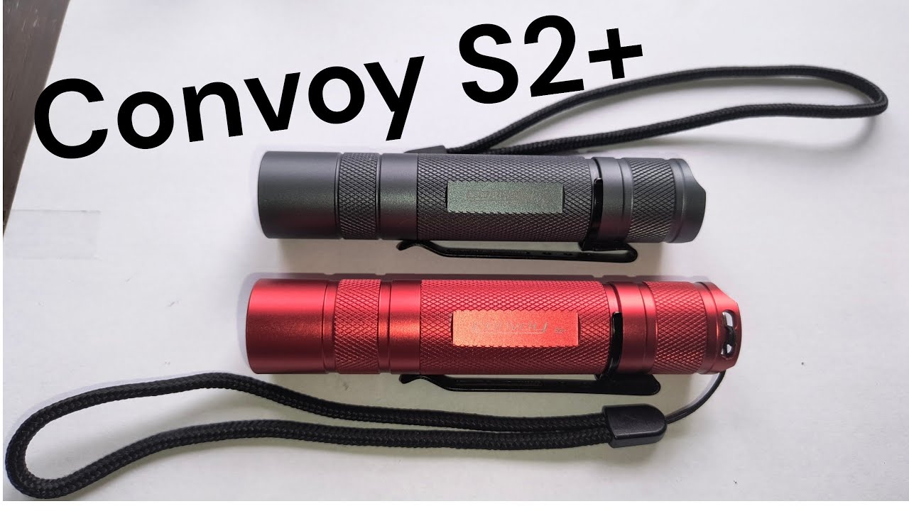 Latarki Convoy S2+ oraz akcesoria - recenzja PL