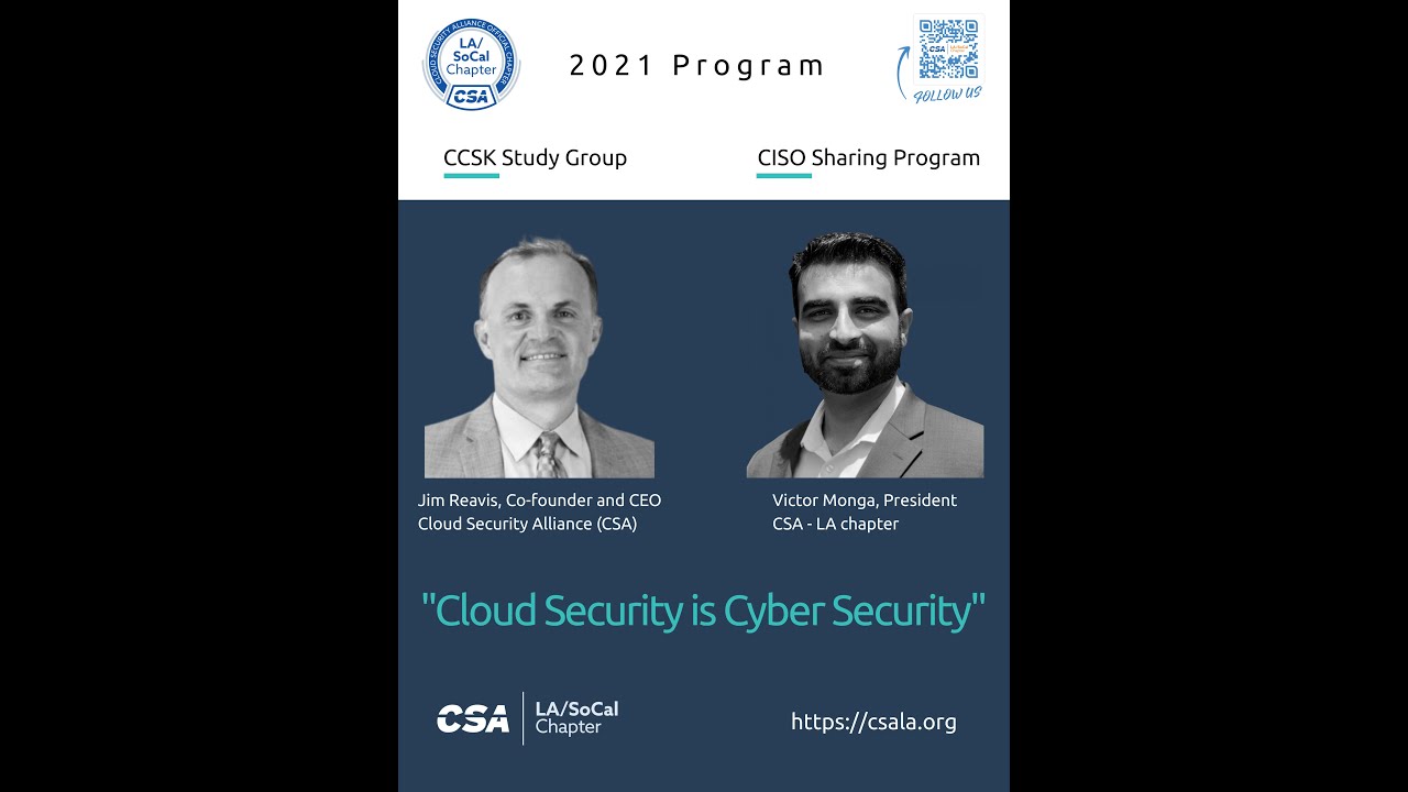 CSA LA - 2021 Program and chat with Jim R.