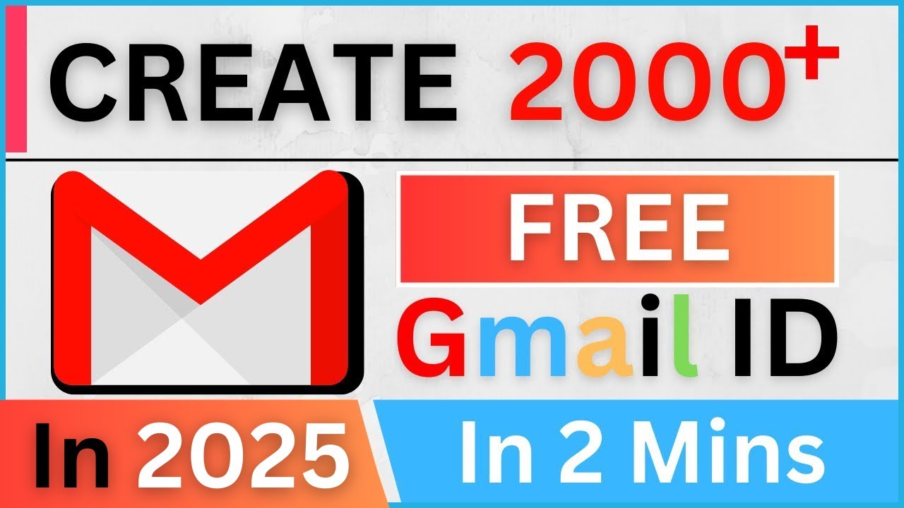 Create 1000+💌Gmail ID Just In 2 Mins || Using Gmail ID Generator (For FREE🔥)