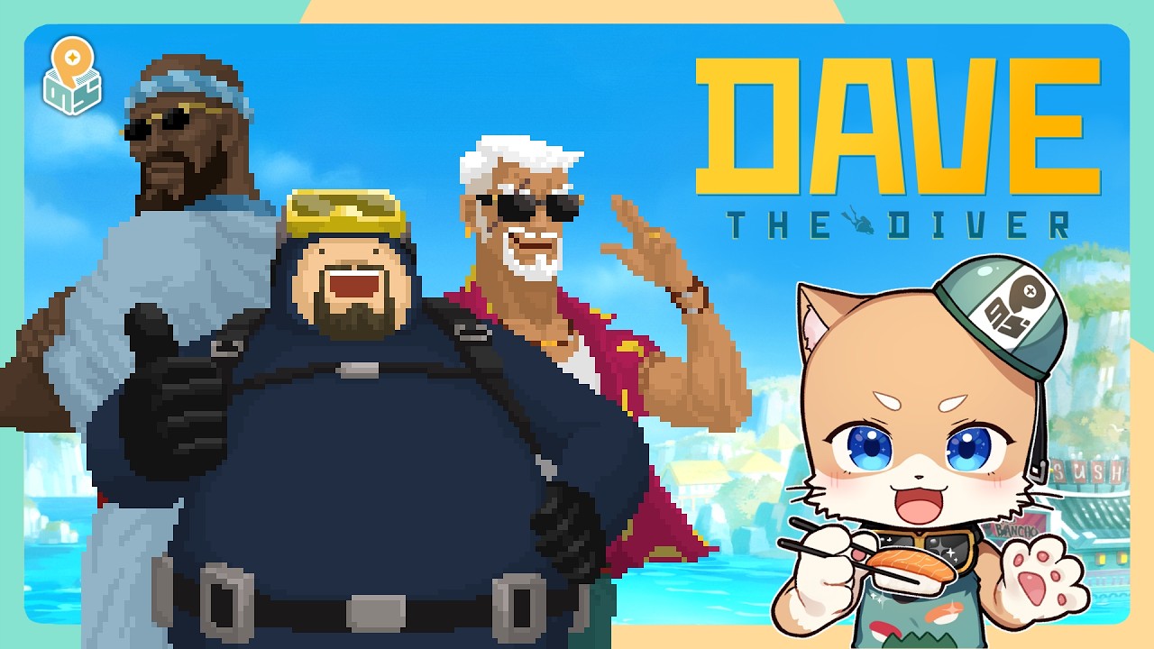 #8【深夜のDAVE THE DIVER】I LIKE SUSHI !!!