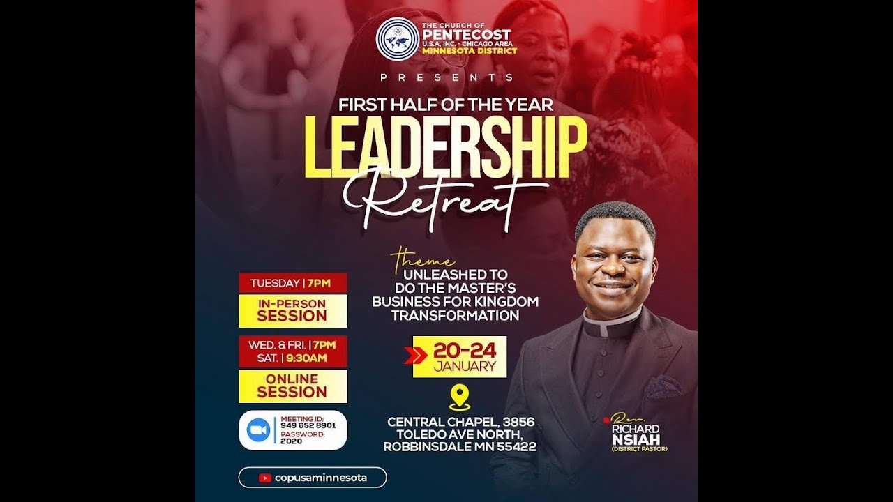 First Half Of The Year Leadership Retreat 1/20/2026