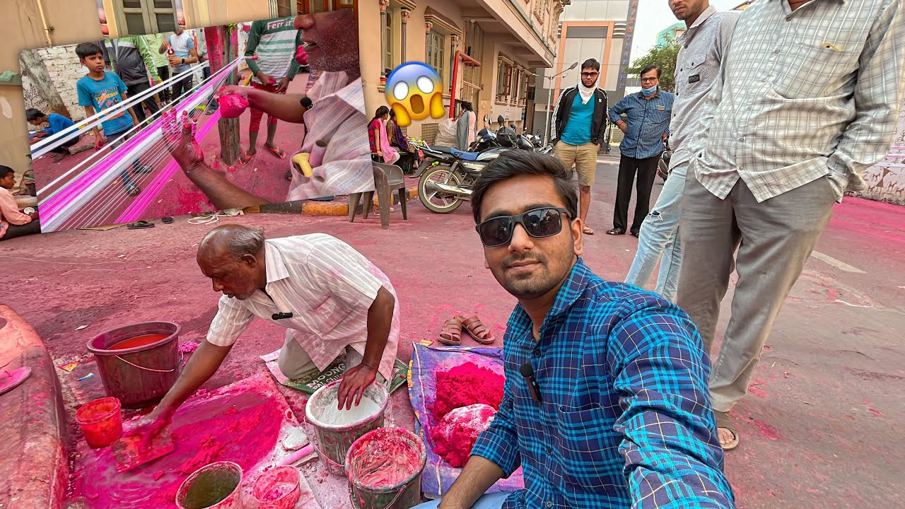 BEST MANJA MAKING IN INDIA 😱 | AHMEDABAD MANJA MATKET | UTTARAYAN 2024