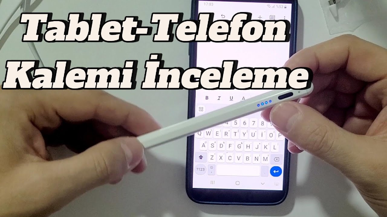 Tablet - Telefon Kalemi İnceleme (Çizim Kalemi)