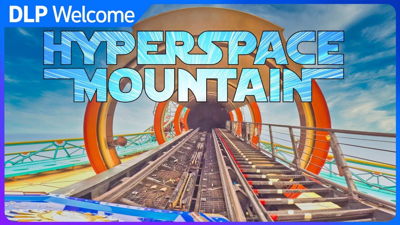 [4K] HyperSpace Mountain - On Ride -  Disneyland Paris