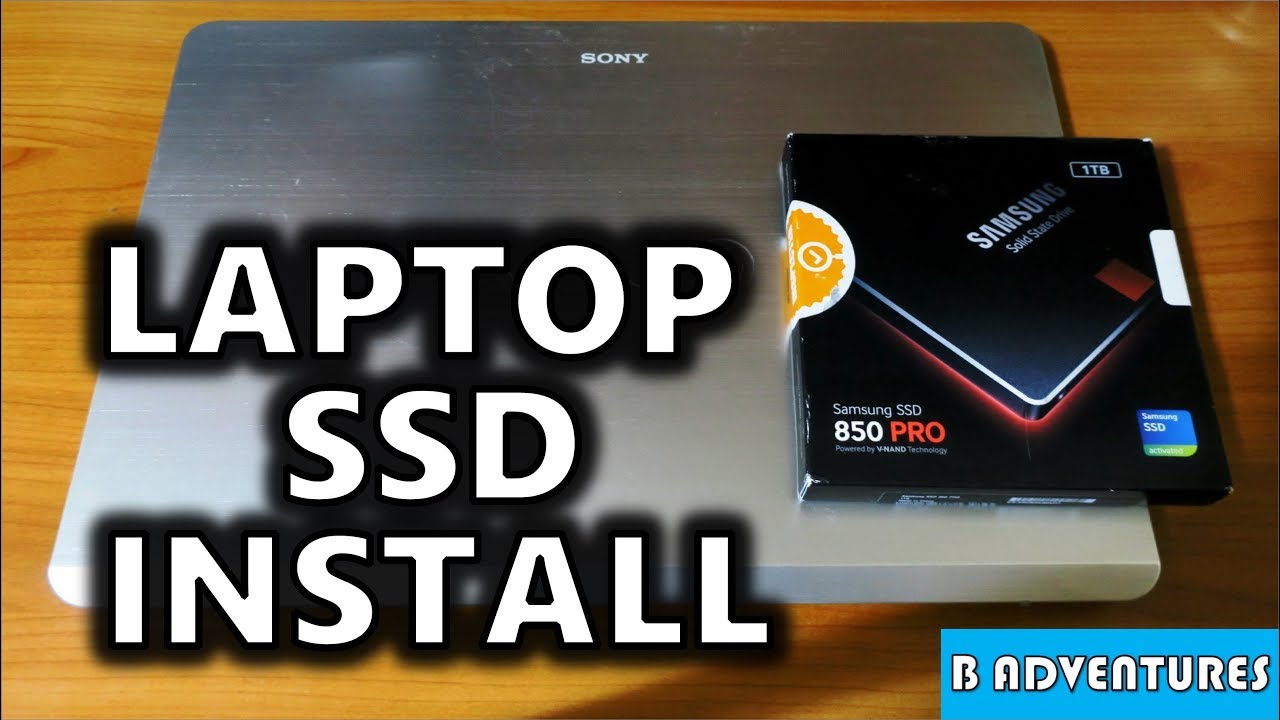 SSD Upgrade, Sony VAIO Fit 15 SVF Laptop