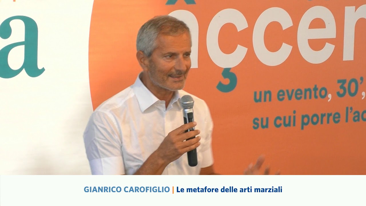Accenti 2018 - Le metafore delle arti marziali, con Gianrico Carofiglio