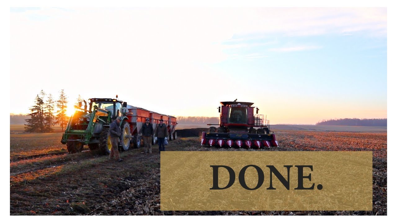 The Last Day Of Corn Harvest 2018:  VLOG 111