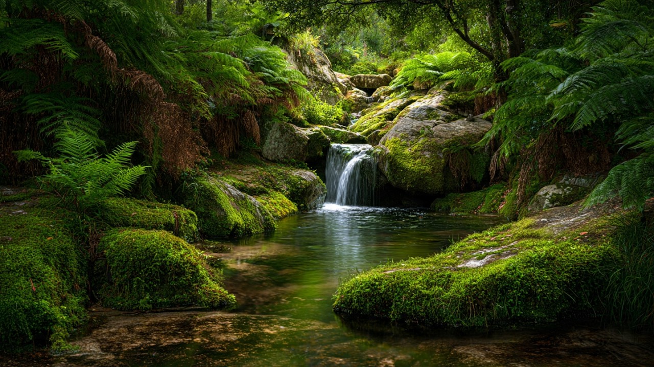 Close Your Eyes… Jungle River Sounds 🌊 Fall Asleep Fast