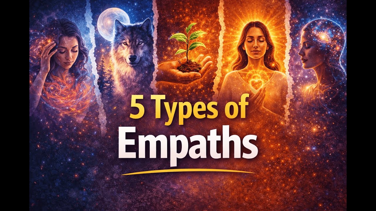 5 Types of Empaths #selfawareness #empathlife