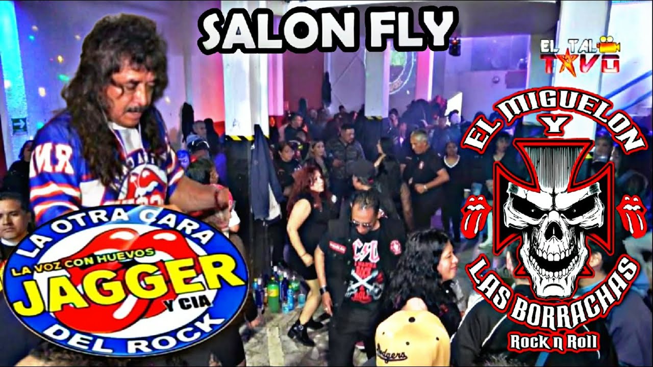Rock a la JAGGER/4° aniversario de Miguelón y sus borrachas/CC FLY