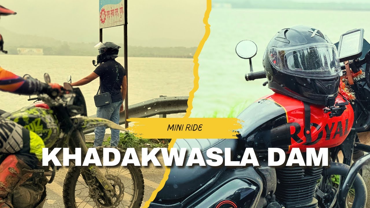Hunter 350 Ride to Khadakwasla Dam | Scenic Pune Motovlog from Kharadi   | Part   01