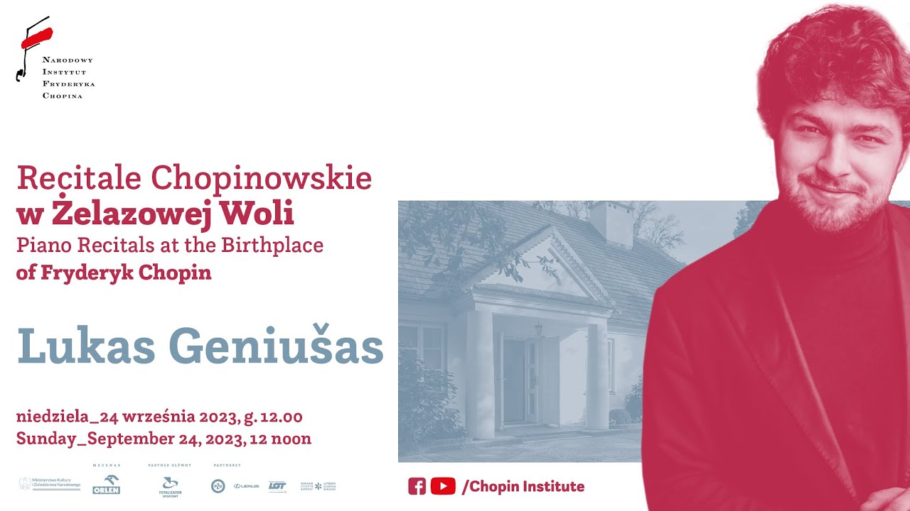 Sunday Chopin Recitals in Żelazowa Wola | Lukas Geniušas