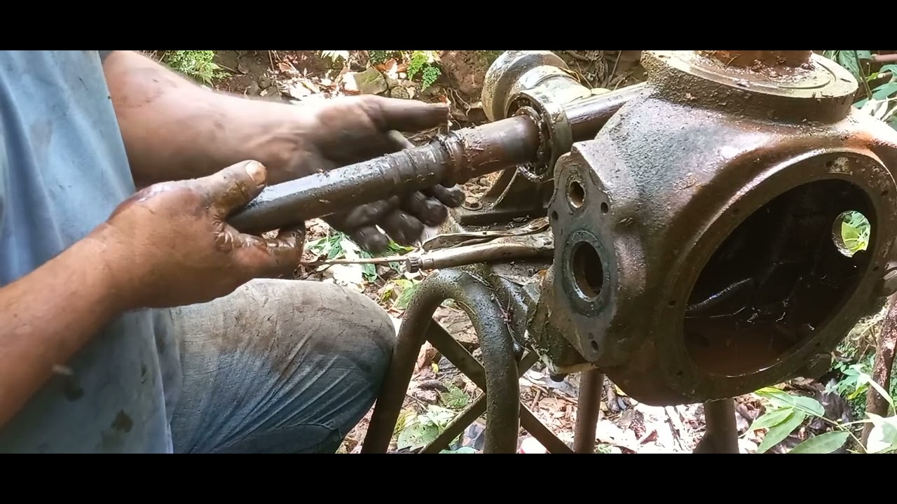 como fazer manutenção na roda d'água zm 51
