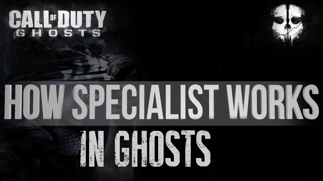 Call Of Duty Ghosts - How To Use Specialist * How It Works *