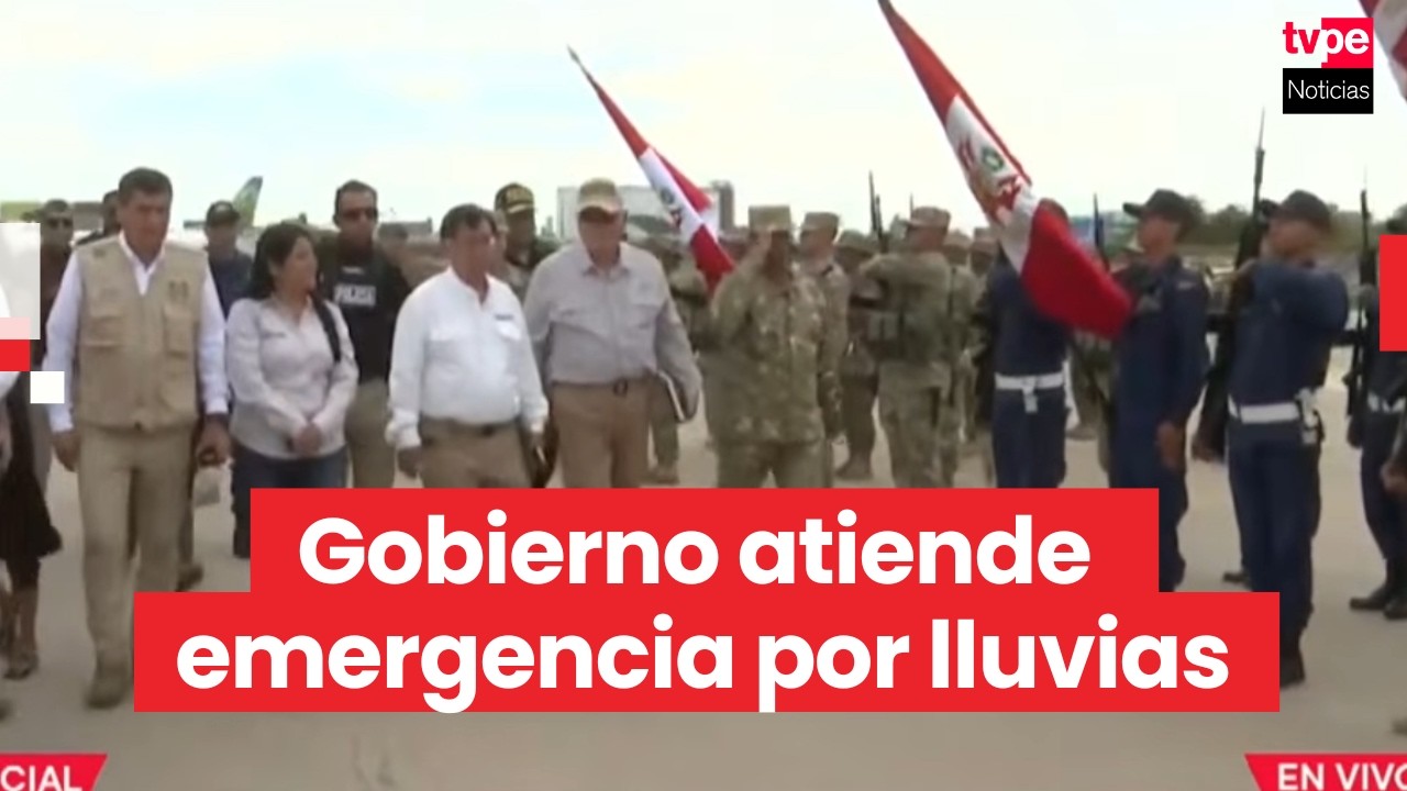 Presidente Balcázar llega a Lambayeque para evaluar acciones frente a emergencia por lluvias