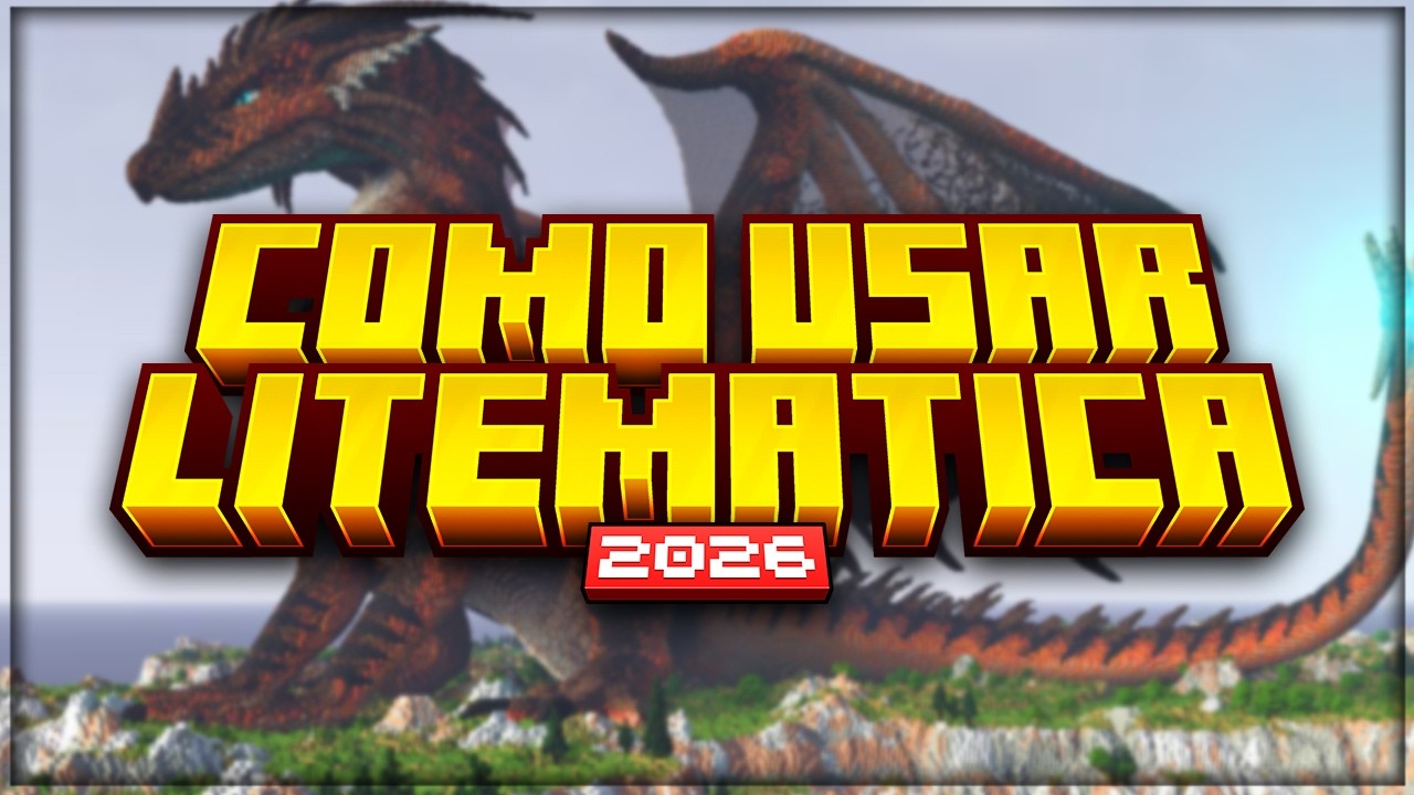 COMO USAR LITEMATICA NO MINECRAFT (PASSO A PASSO 2026)