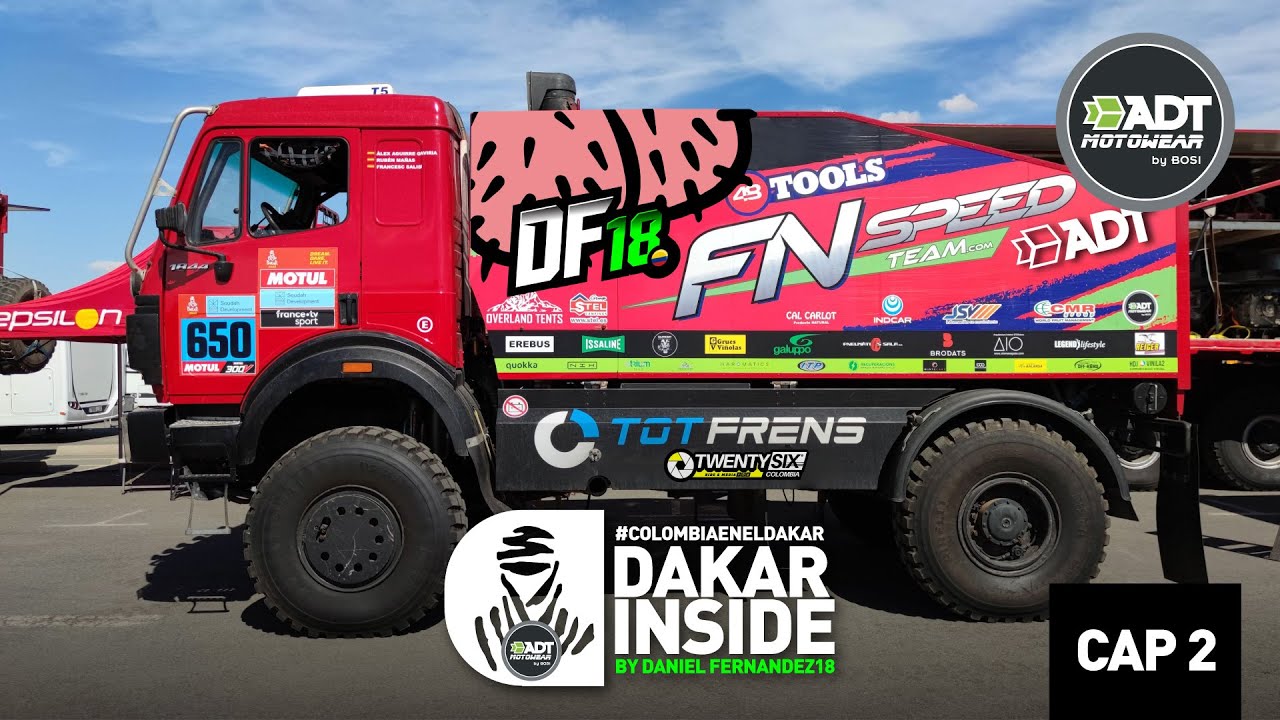 EP-2 / VAMOS A CORRER UN CAMION / DAKAR INSIDE BY DF18 ! El Dakar 2022 desde adentro. ADT MOTOWEAR
