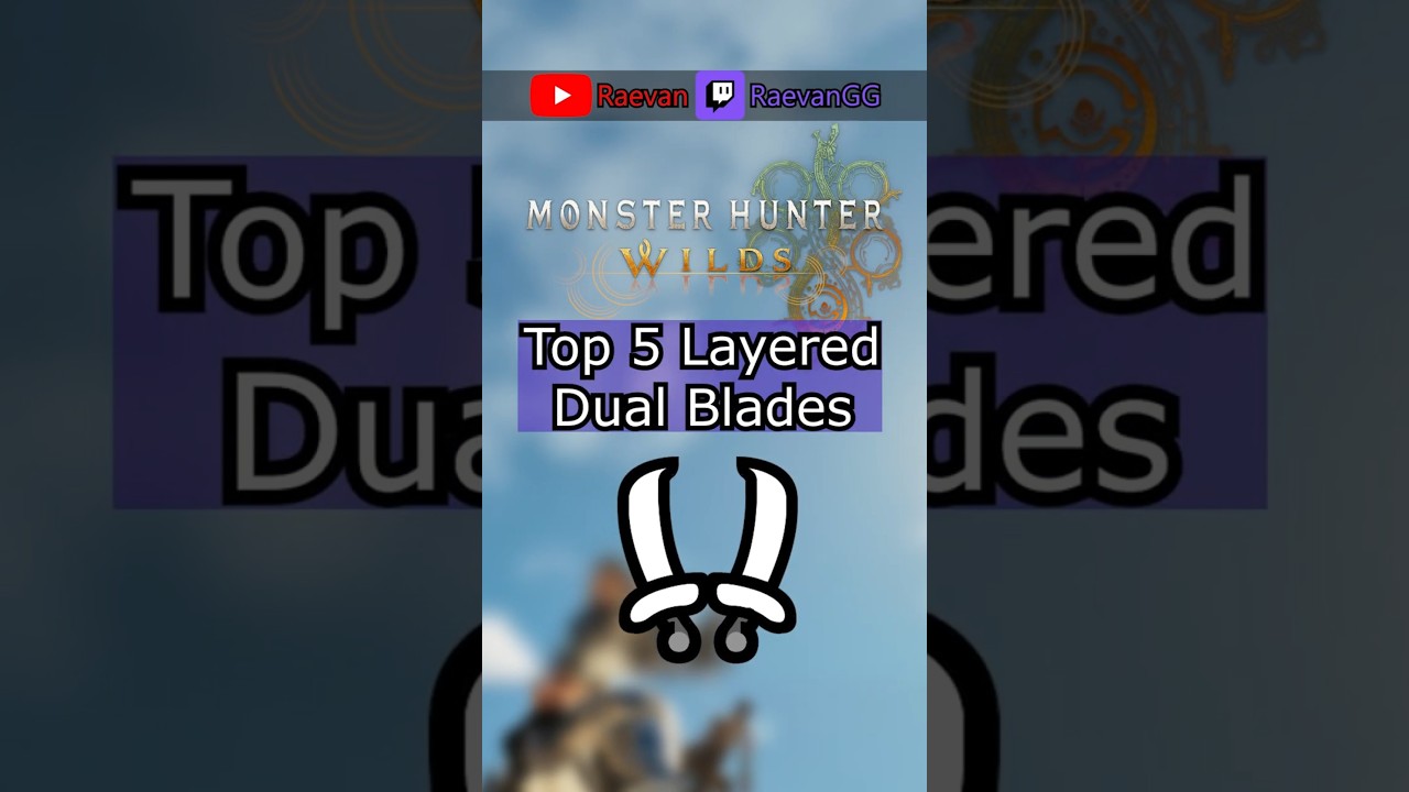 ТОП-5 лучших парных клинков в Monster Hunter Wilds | #shorts #monsterhunter #mhwilds #gaming