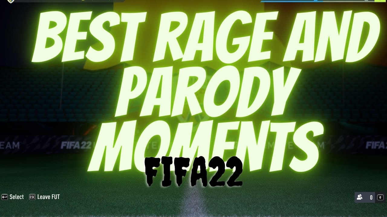 The best parody of FIFA22 and FIFA21 rage reactions. Enjoy