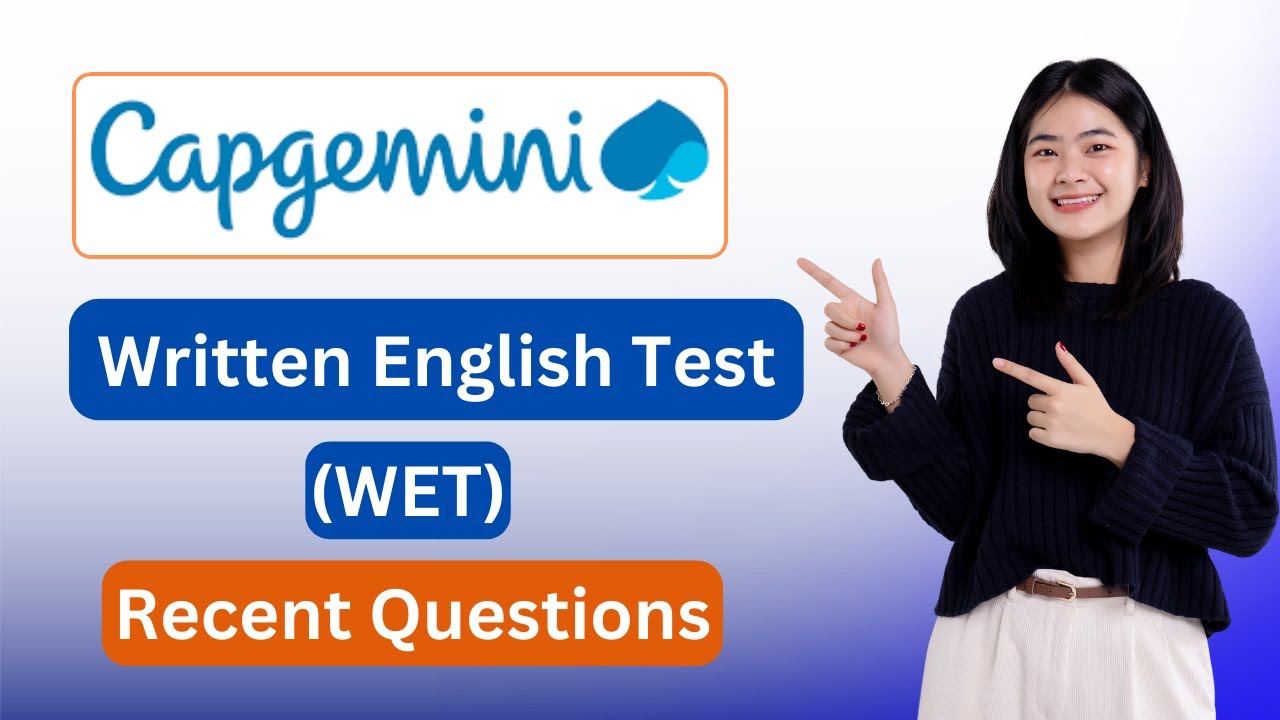 Capgemini Essay Writing 2024 | CAPGEMINI Written English Test || UBK Anna