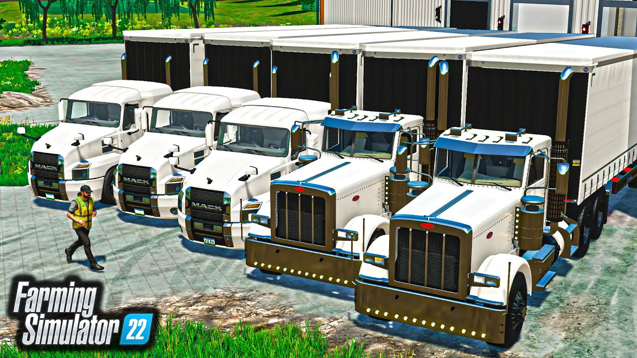 I BUILT A TRUCKING COMPANY WORTH $5,000,000! | FS22