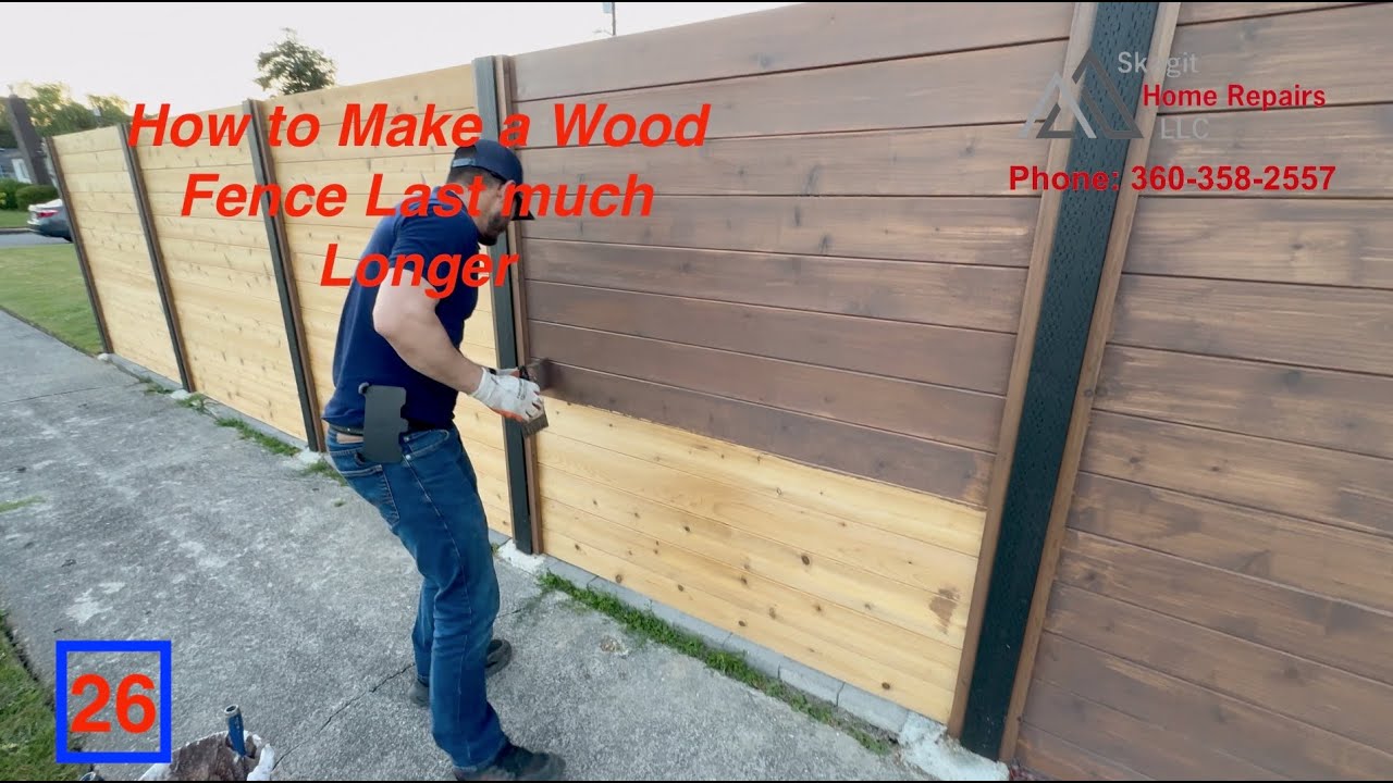 Staining Your Fence Can Make It Last 4x Longer