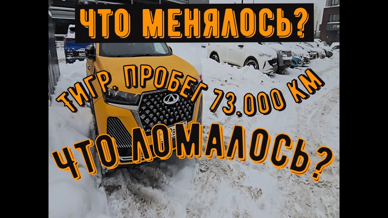 Тигр, китайское чудо. Что ломалось? И что менялось при пробеге 73.000км