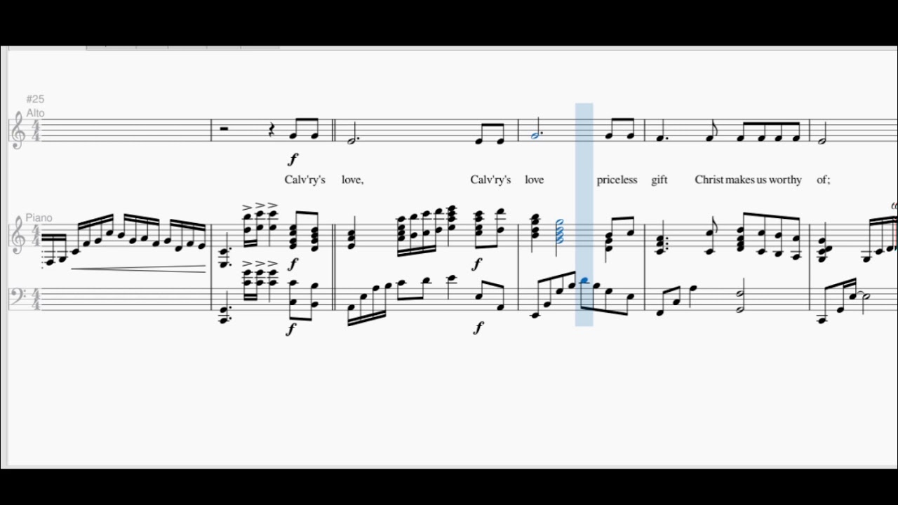 Calvary's Love (Alto)