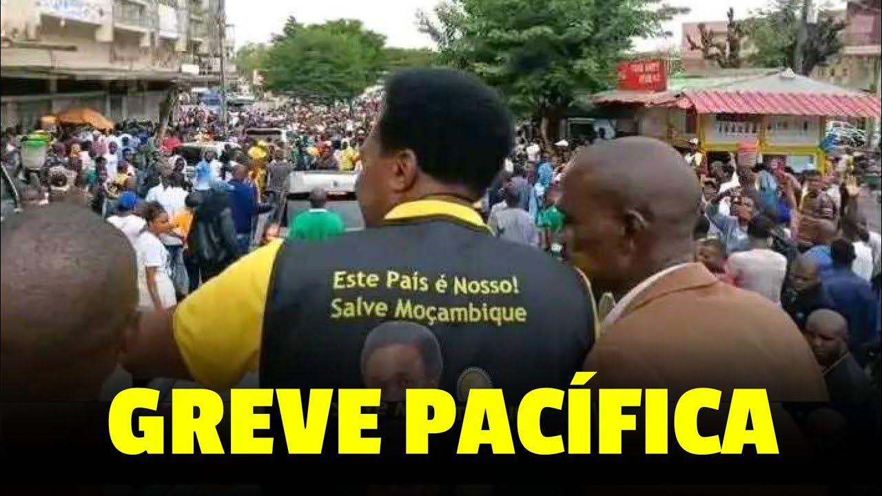 POLÉMICA: Polícia tenta sem sucesso paralisar marcha de Venâncio Mondlane em Nampula.