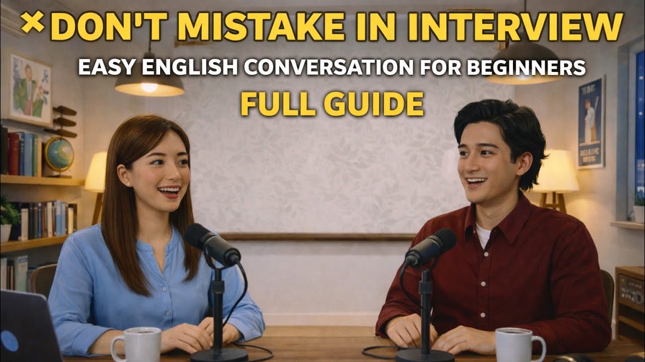 The Best Way To Answer “Tell Me About Yourself” In English | English Speaking Practice 