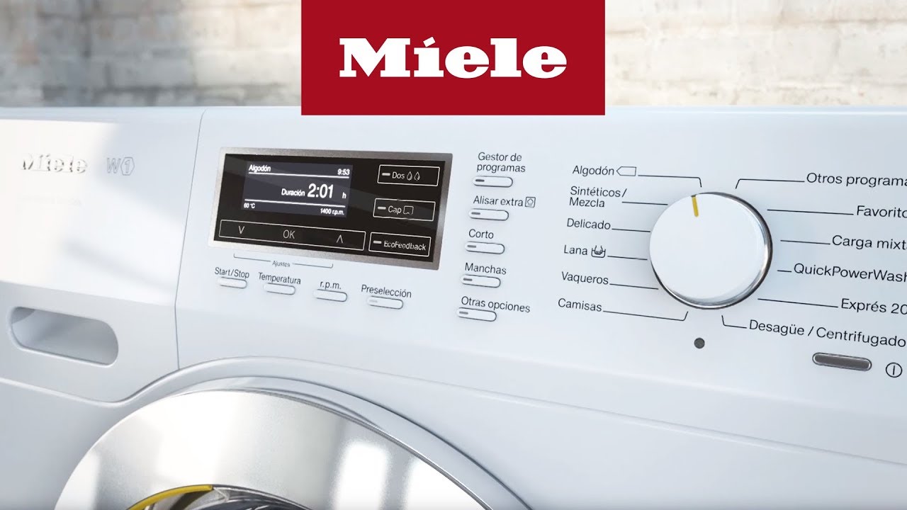 Sistema PowerWash de Miele: lavado perfecto en menos de una hora
