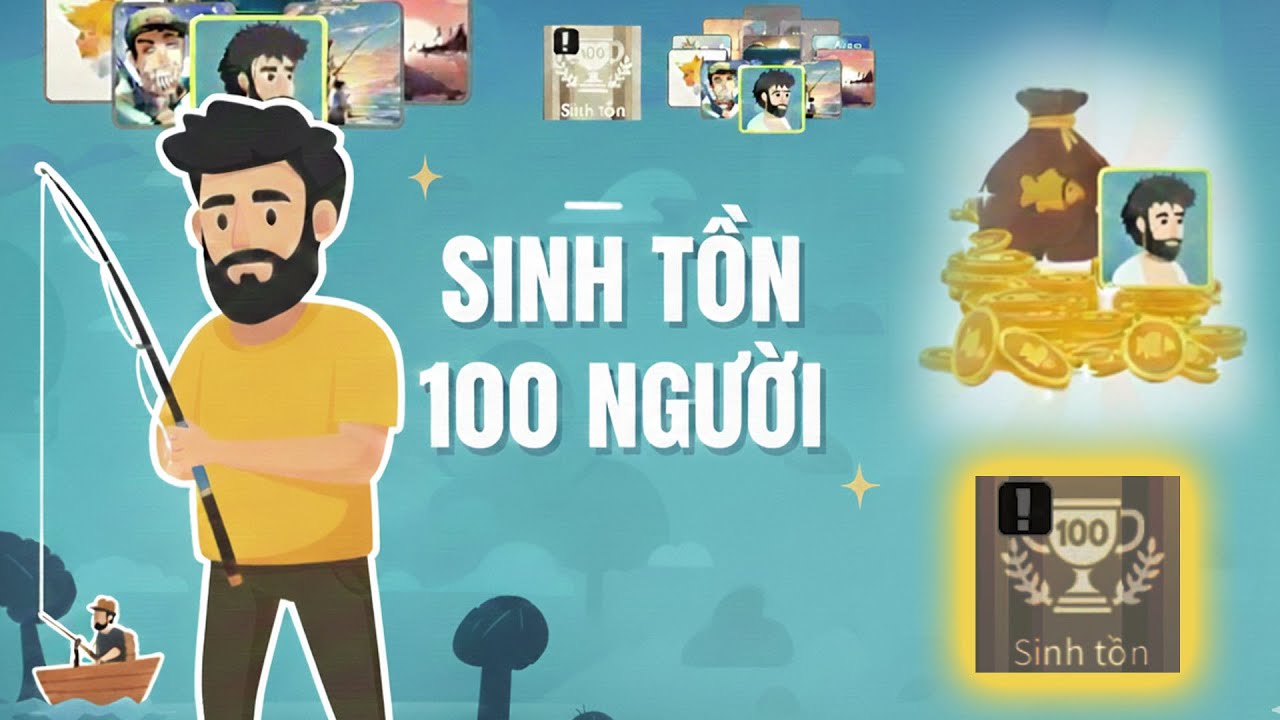 Fishing Life 2025 #9 - Chế độ sinh tồn 100 người chơi