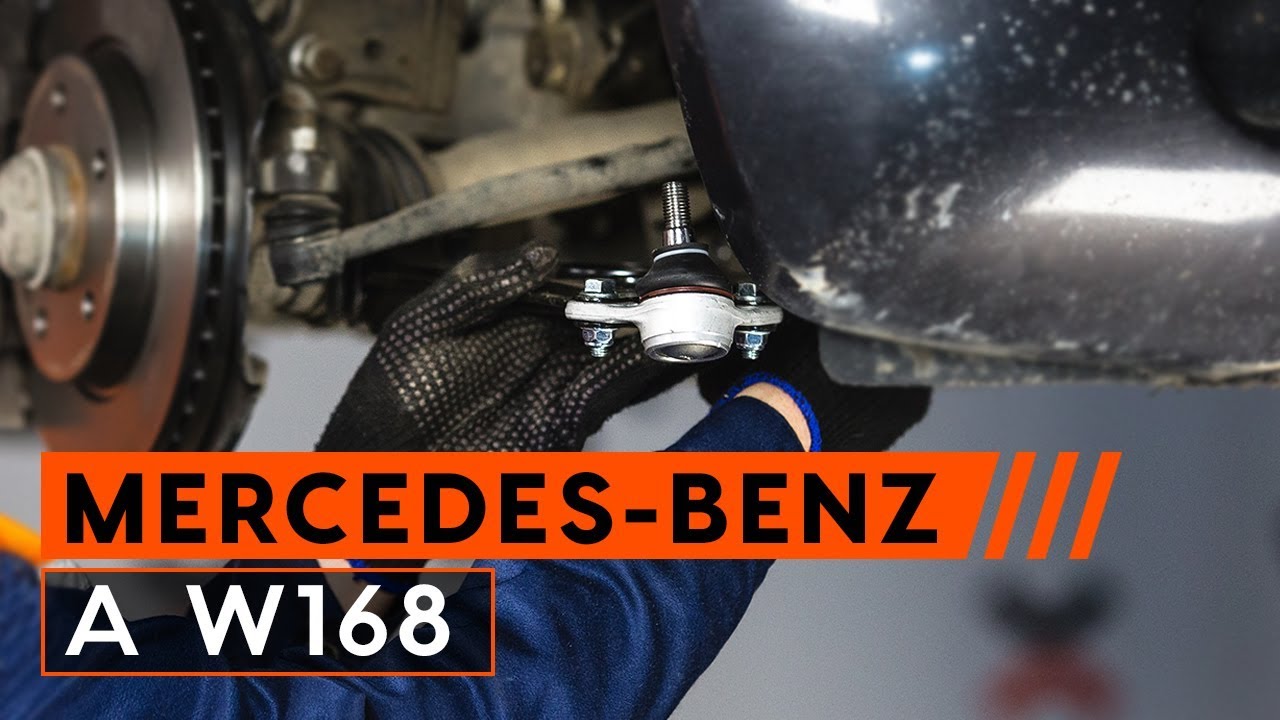 Jak wymienićWahacz przedni w MERCEDES-BENZ  A W168 [Tutorial]