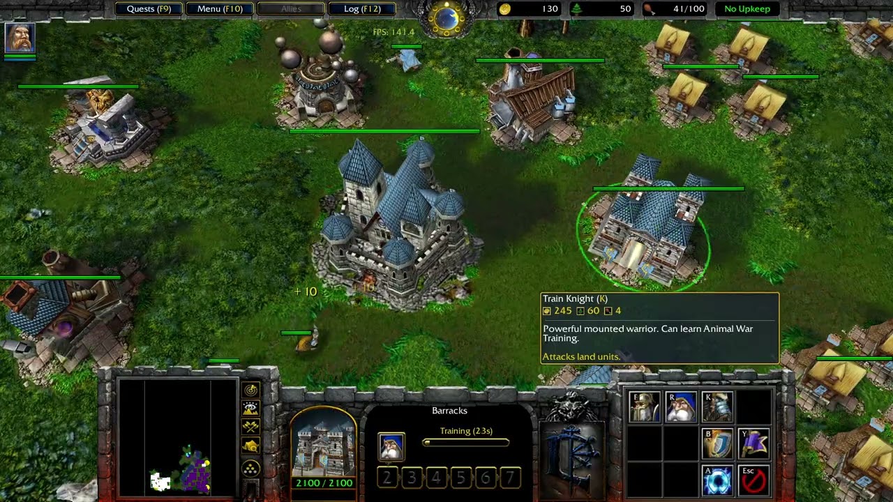 Warcraft 3 Custom Campaign - Return of the King - Wrath of the Forest - Chapter 6