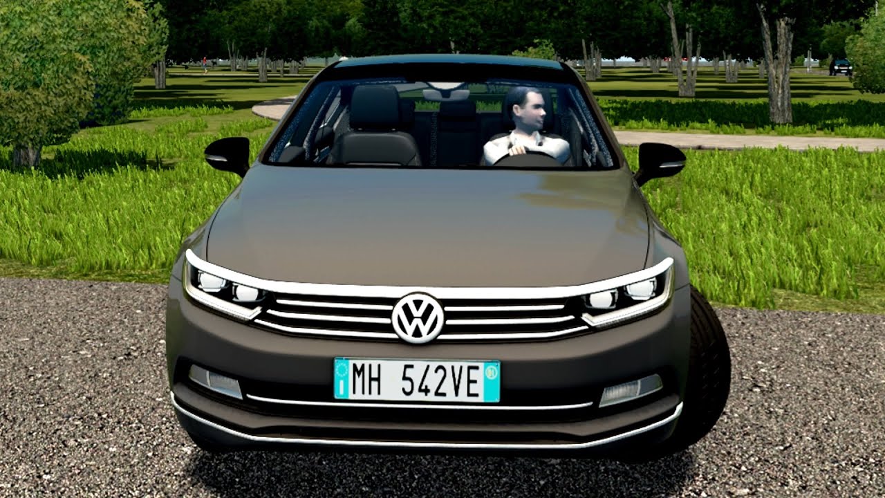 Volkswagen Passat B8 | Logitech G29 gameplay | City Car Driving