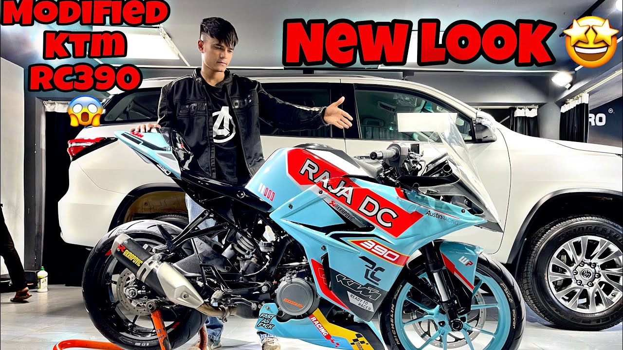 Finally Apni Rc 390 Tagdi waali Modify Hohi Gayi 😍|| KTM RC 390 Modified 🔥🥵