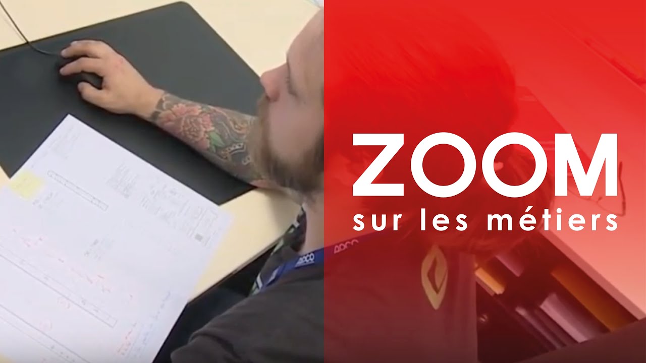 Dessinateur-constructeur industriel / dessinatrice-constructrice industrielle - Zoom sur les m&eacute;tiers
