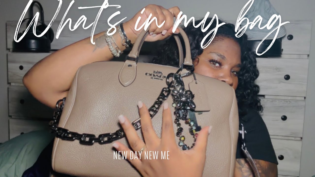 Whats In My Bag| Coach Rowan Large