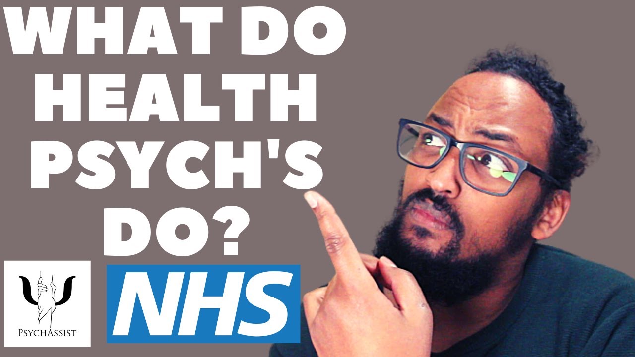 So What Do Health Psychologists ACTUALLY Do?