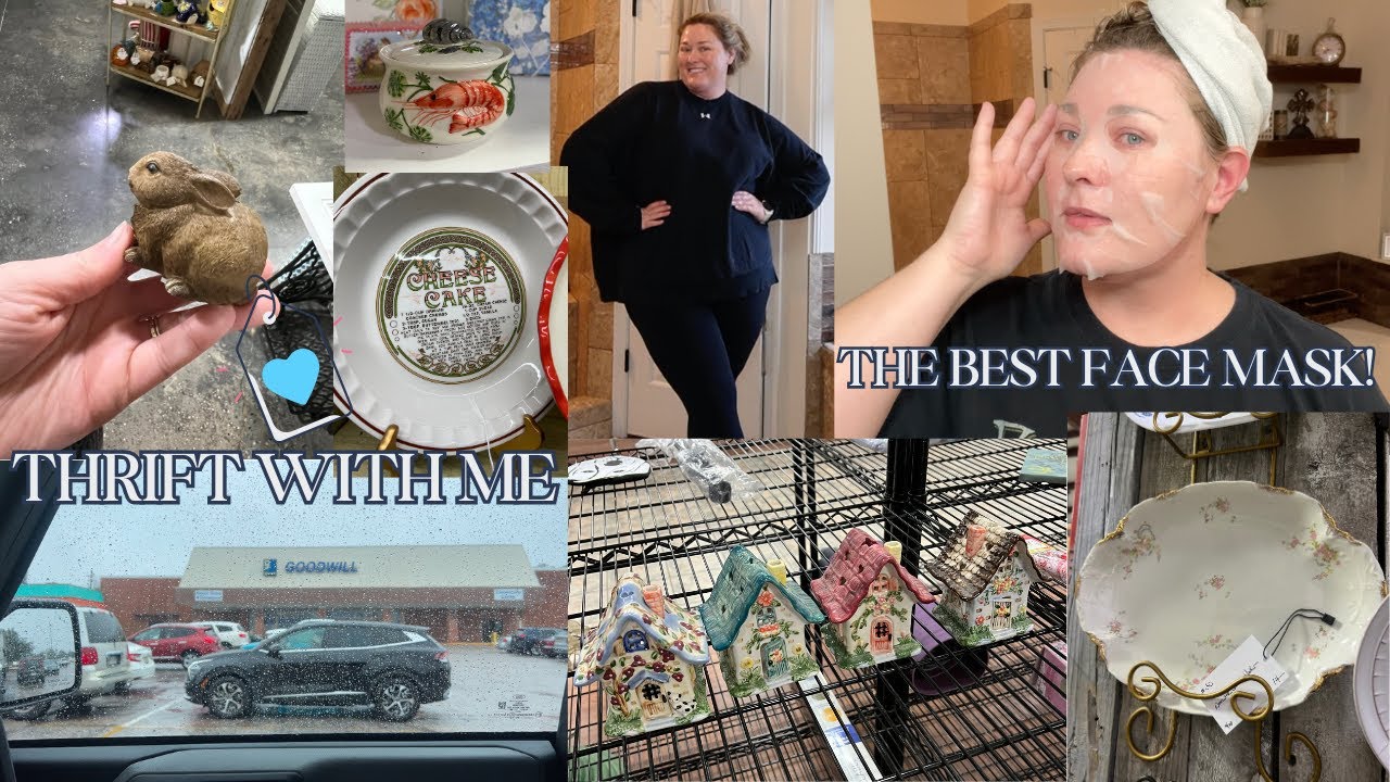 THRIFTING & FACE MASKS | vlog # 257