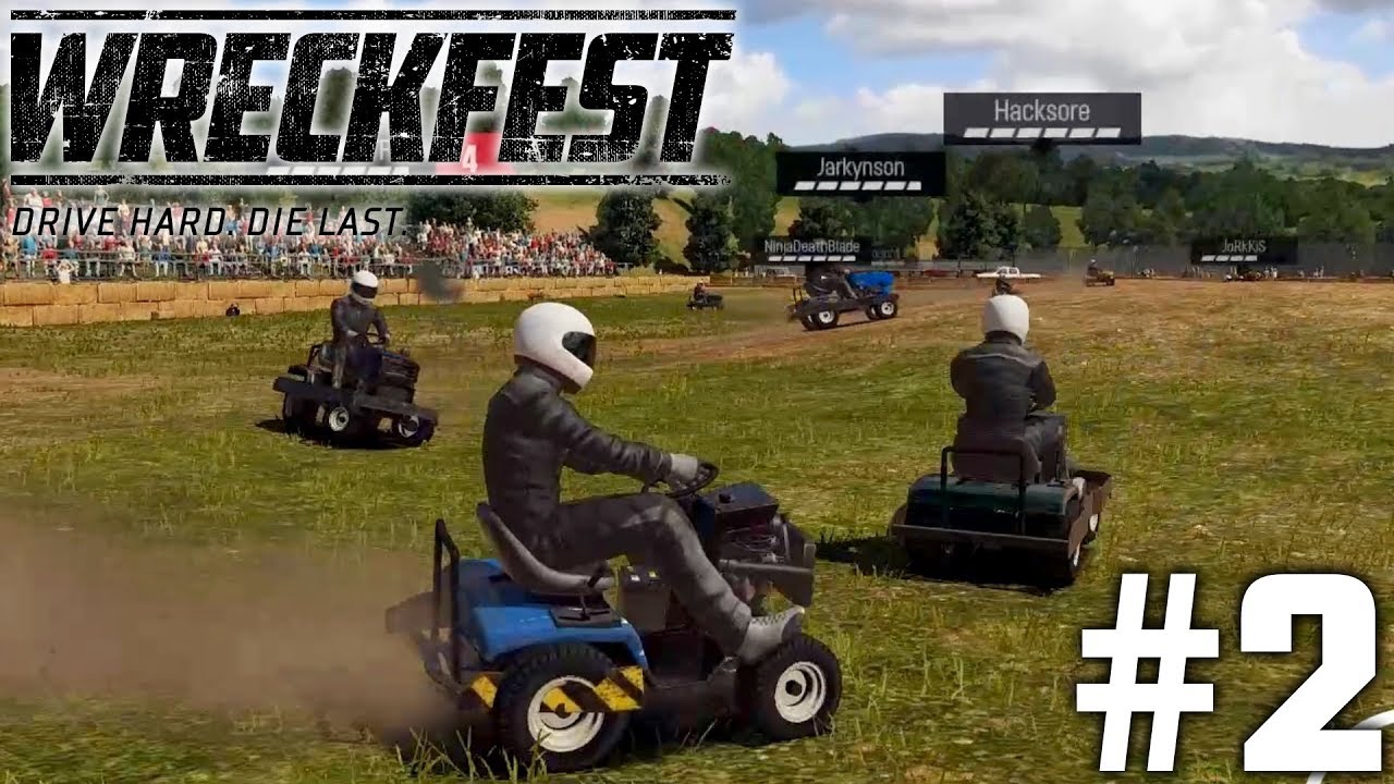 Глотни пыли! / Земляные дьяволы - Wreckfest (HD 1080p) прохождение карьеры #2