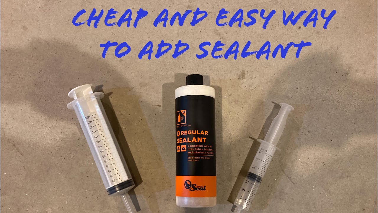 Cheap and Easy Way to Add Tire Sealant