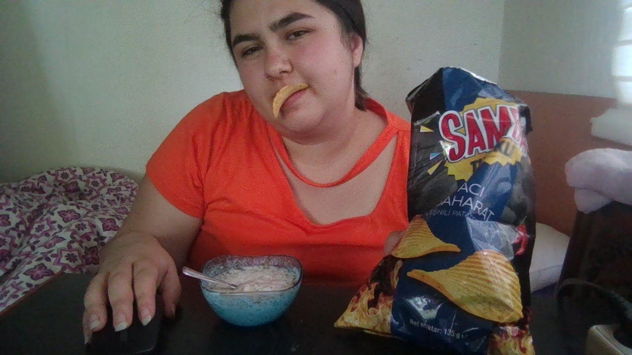 CİPS MUKBANG CİPS YİYEREK LİSE SOHBETİ | YOĞURTLU ACILI CİPS | TÜRKÇE SOHBET | EATING SOUNDS | ASMR