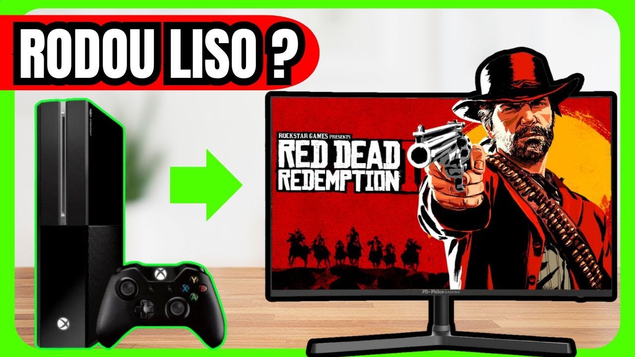 Testando RED DEAD REDEMPTION 2 no Xbox One FAT em 2026