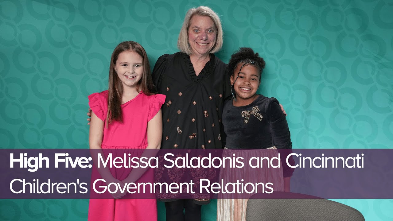 High Five: Melissa Saladonis and Cincinnati Children's Government Relations