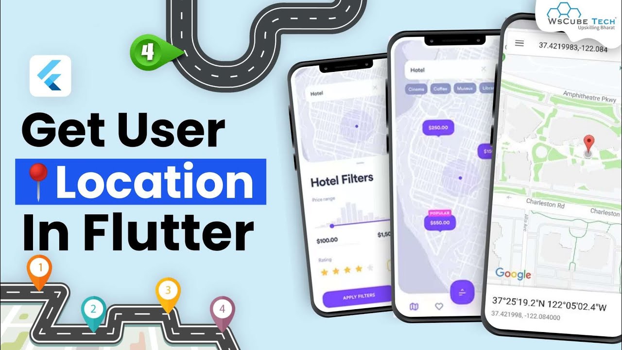 How to Get User's Current Location Address in Flutter App | Geolocator Package Tutorial